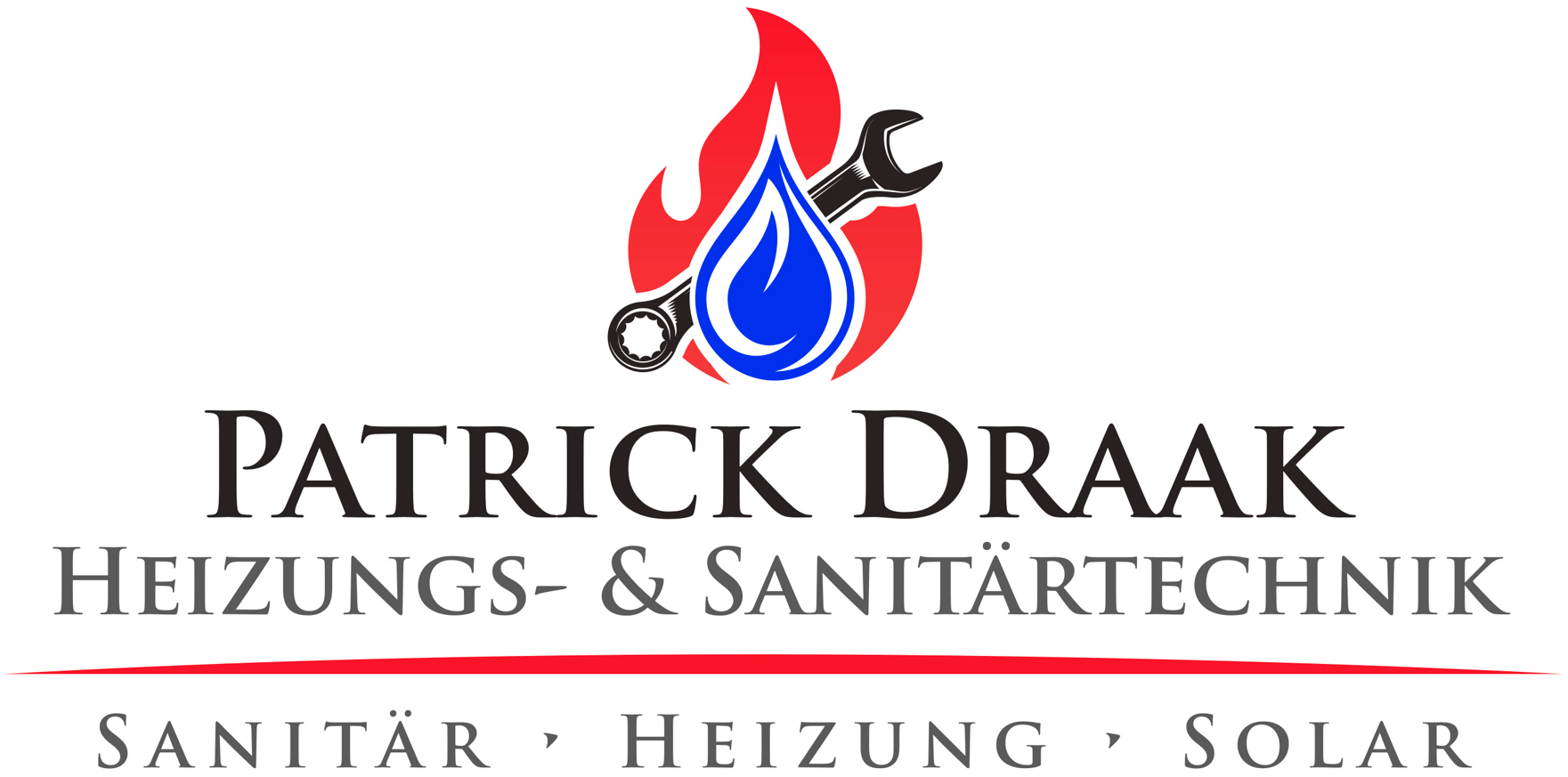 Patrick Draak Heizungs- & Sanitärtechnik Logo